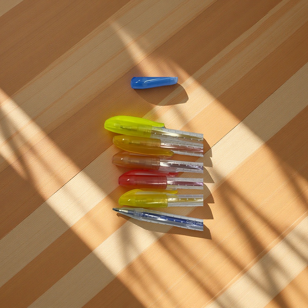 CH6118-60色闪光荧光水粉金属彩笔套装创意DIY学生绘画办公文化美术书法绘图用品