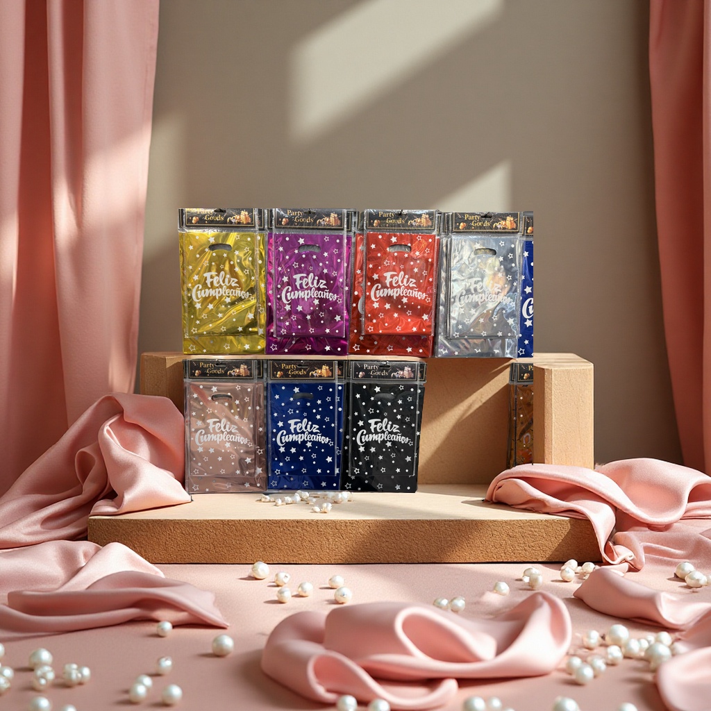 生活节日礼品袋多款创意手提包装袋礼盒装节日装饰用品赠品袋子