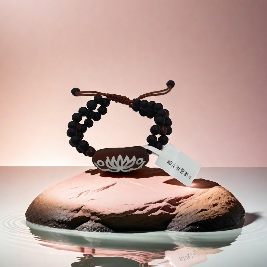 手饰手链天珠莲花珠宝时尚手链女款复古手工编织饰品赠品