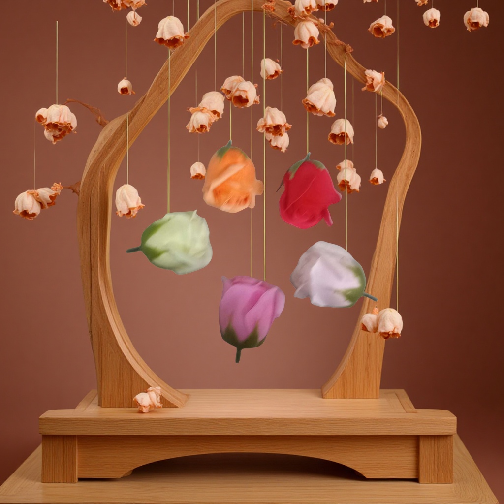 A variety of artificial flower crocheted handcrafted bouquets, peony artificial flower decorations, home ornaments and artificial flower art items are available for selection details Picture
