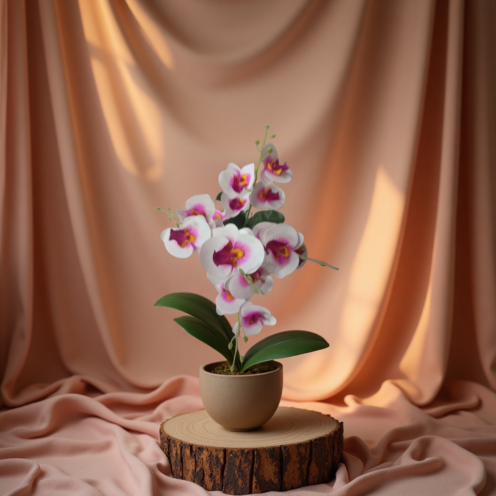 Realistic flower arrangement, artificial flower crochet, handcrafted forest-themed sacrificial decoration for women, 2022 style Specification image