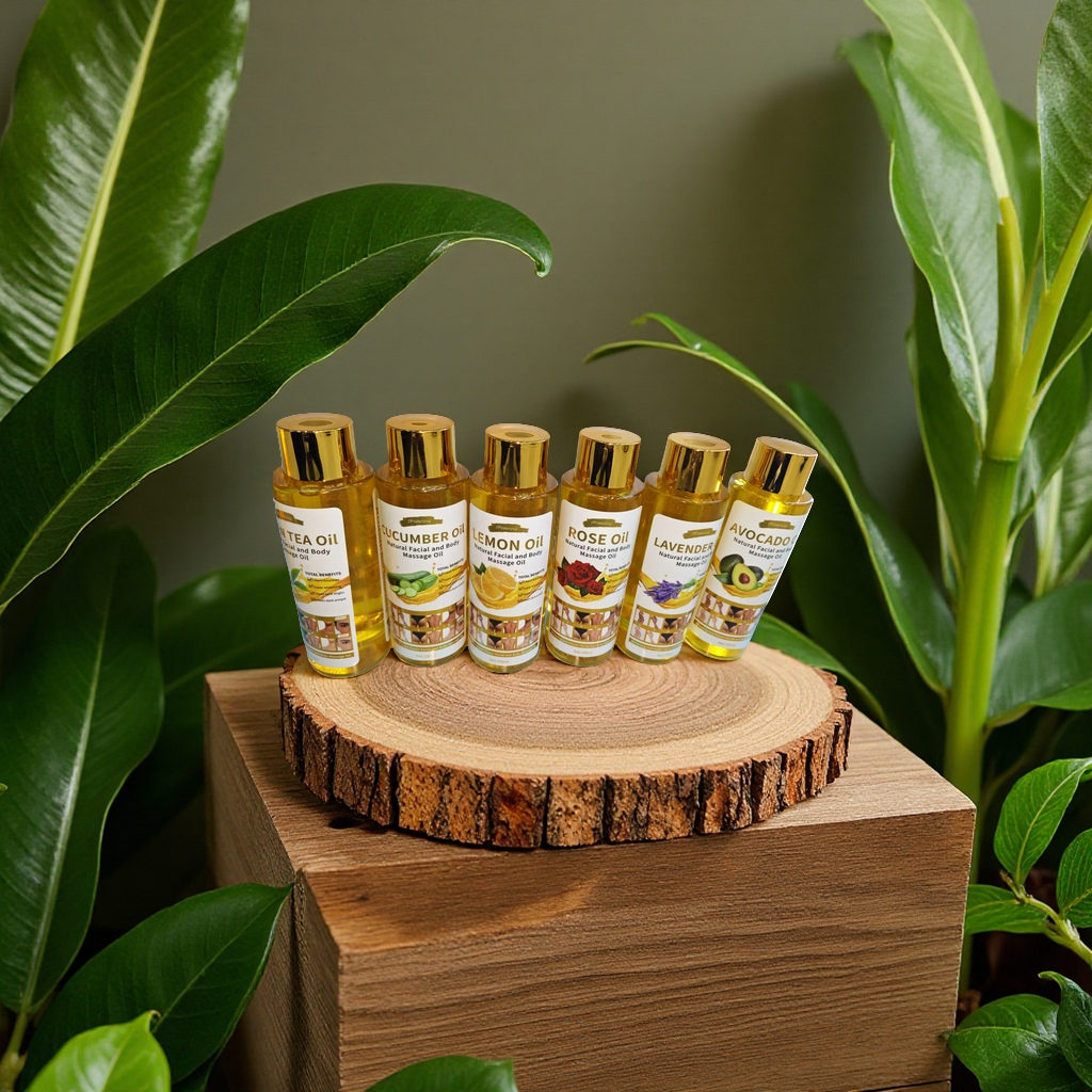 Natural essential oils are suitable for full-body relaxation and beauty care details Picture