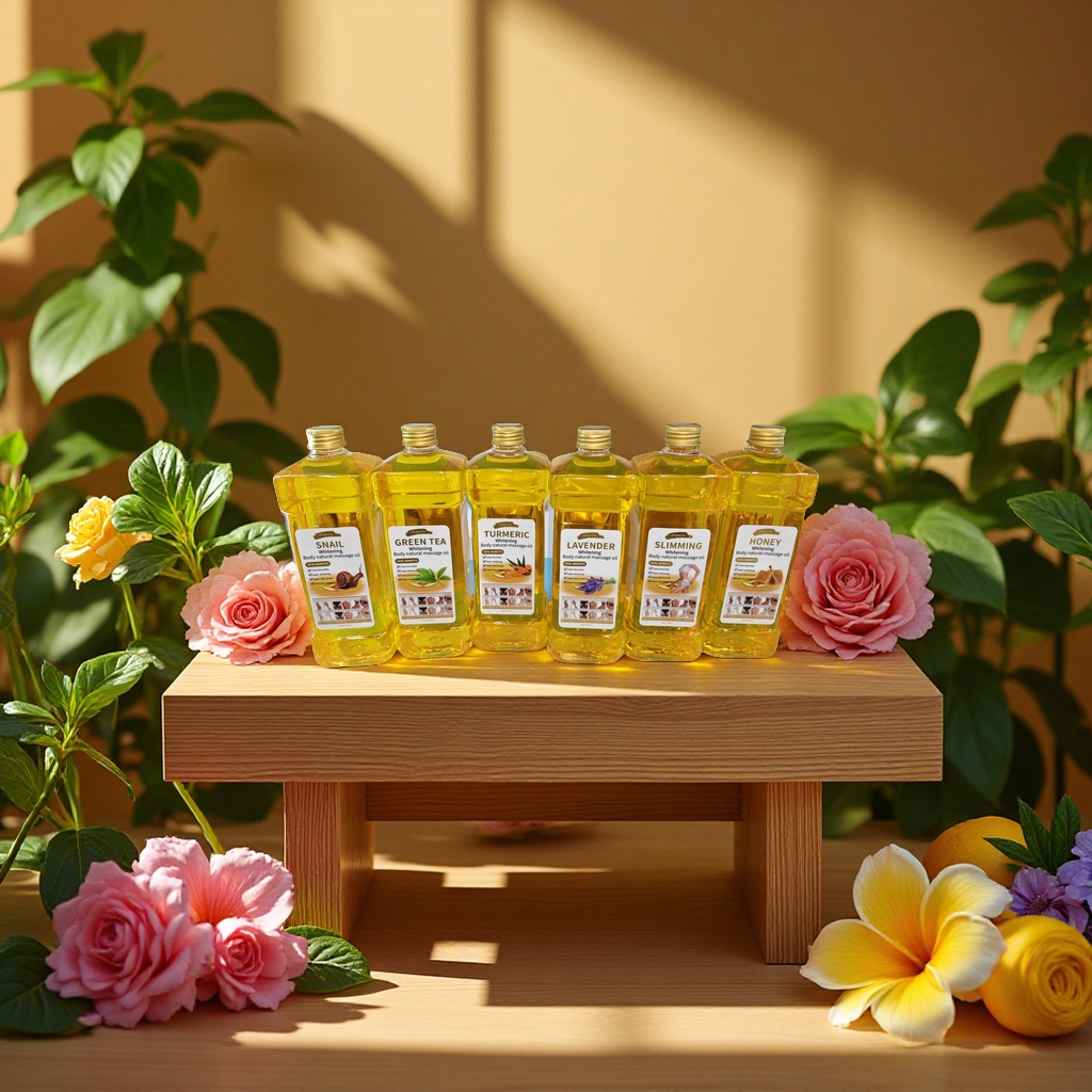 Natural essential oils can beautify, care for and relax the body details Picture