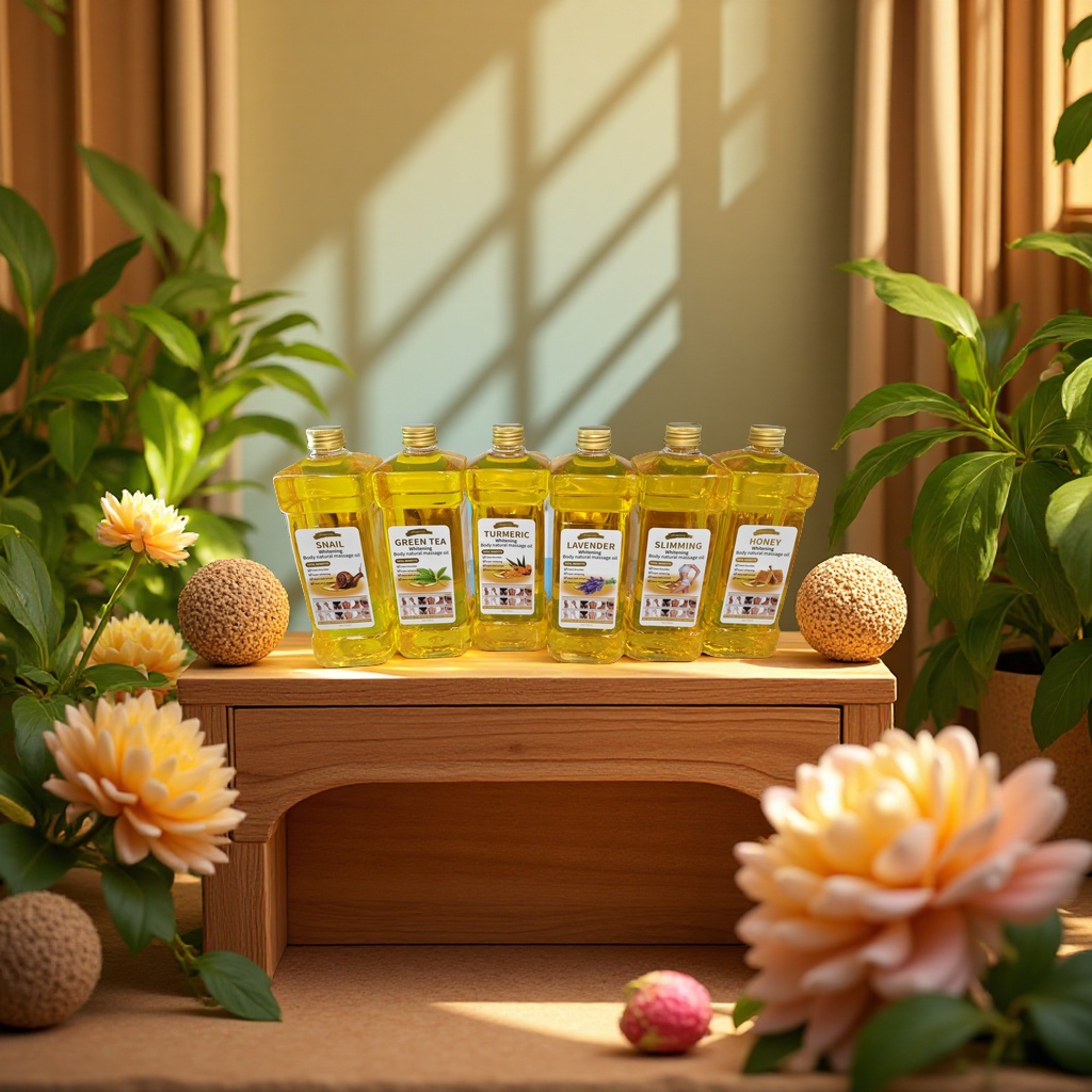 Natural essential oils can beautify, care for and relax the body Specification image