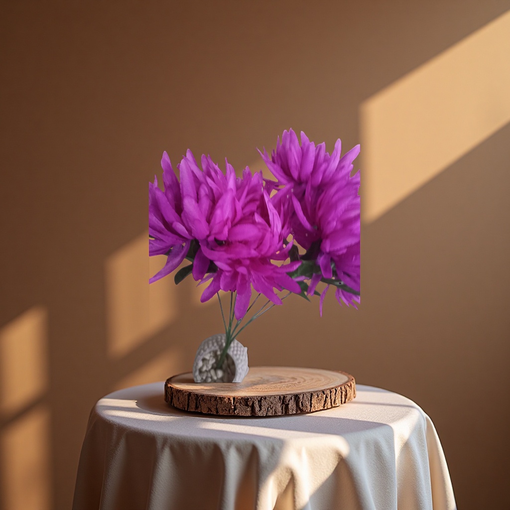 Crocheted handcrafted bouquets, artificial peonies and artificial flowers for home and wedding decoration handicrafts Application Scenario