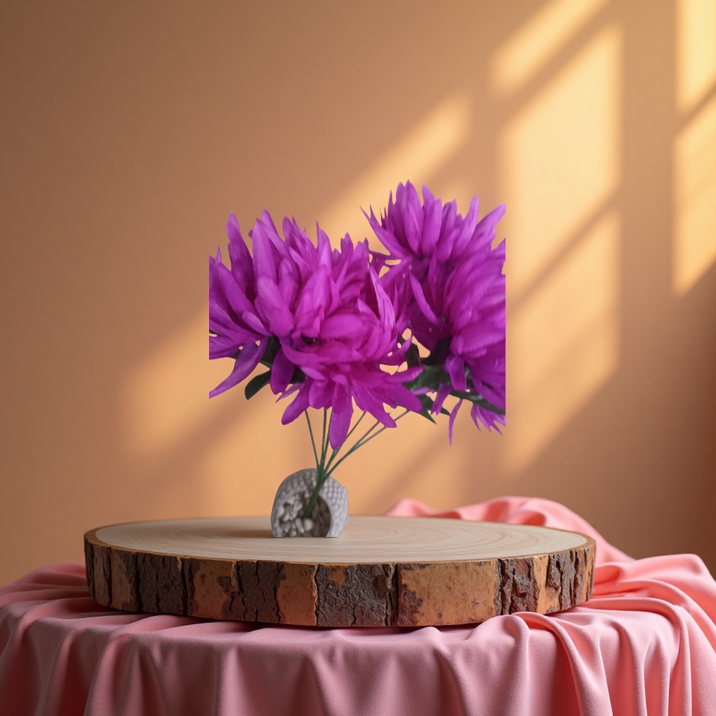 Crocheted handcrafted bouquets, artificial peonies and artificial flowers for home and wedding decoration handicrafts Specification image