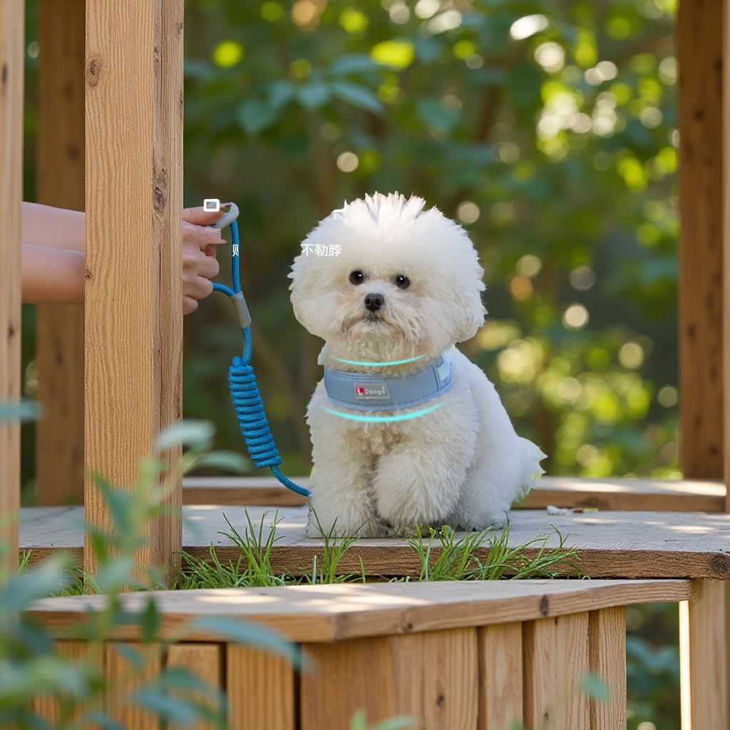 Cross-border new pet leash, small dog carrier, breathable chest carrier, dog leash, walking leash, wholesale pet supplies, pet retractable leash, dog leash details Picture