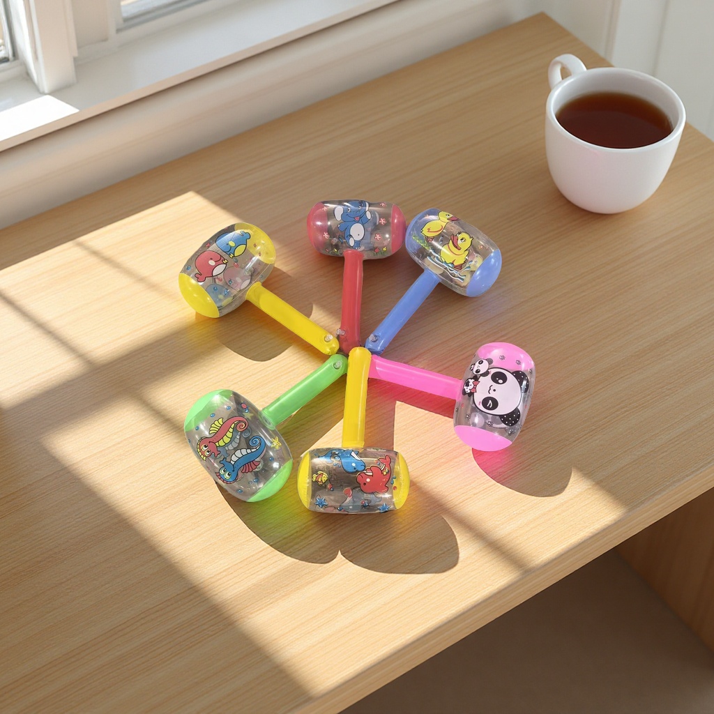 Inflatable toy hammer, a children's fun inflatable hammer toy, is safe and non-toxic, suitable for young children to play with details Picture
