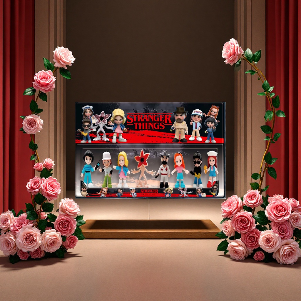 怪奇物语盲盒摆件公仔玩具收藏款创意手办潮流礼品白底实物图