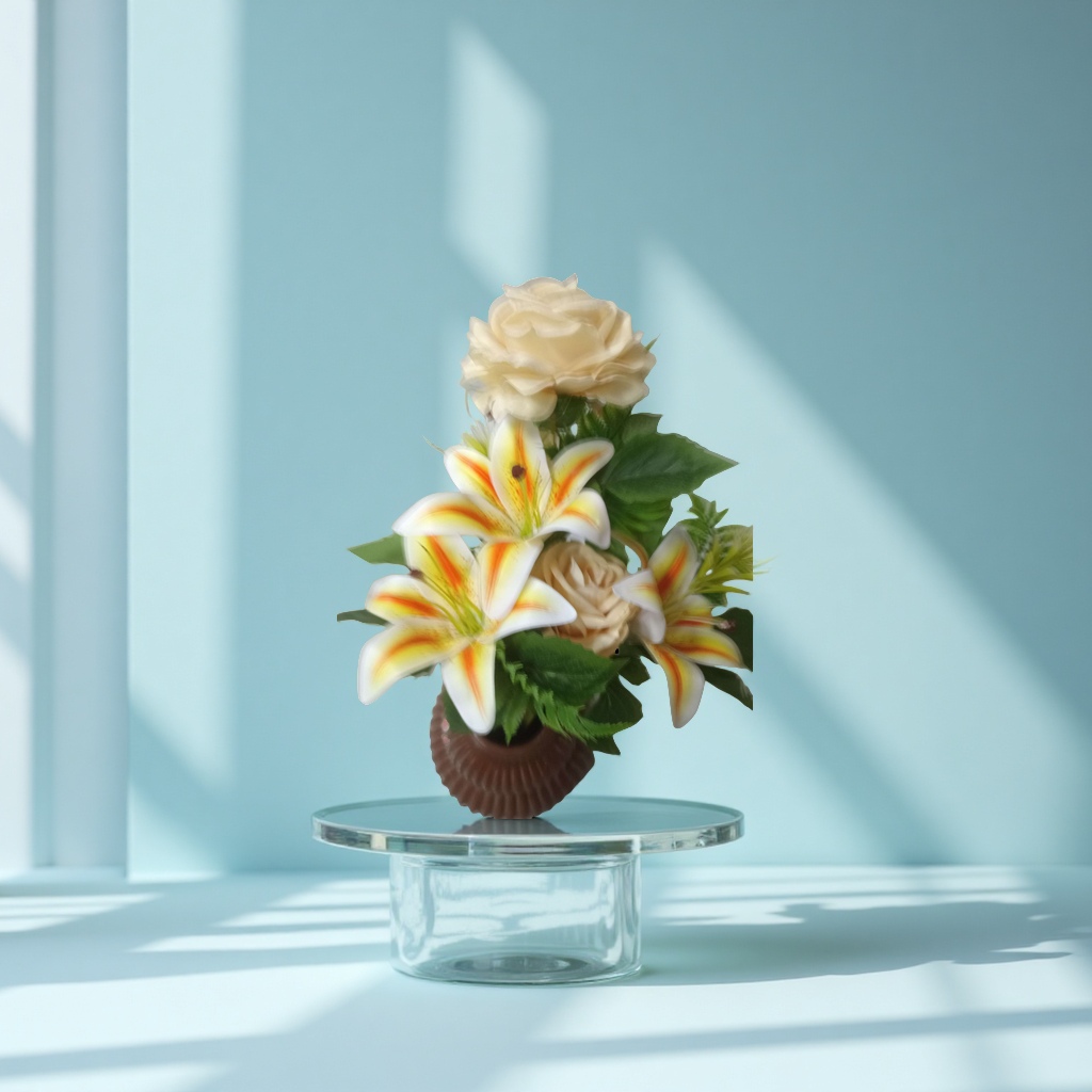 假花防真插花仿真花艺女2022森系花塑料装饰品多款可选