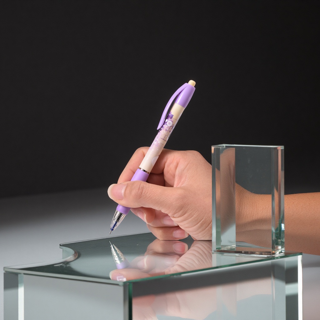 New in-stock wholesale smooth medium oil pen Jumping 5966MINI tip 36-pen set office culture writing Ballpoint pen details Picture