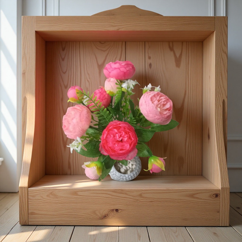 手工编织仿玫瑰花/玫瑰仿真/花园/礼品仿真花/玫瑰仿真花细节图