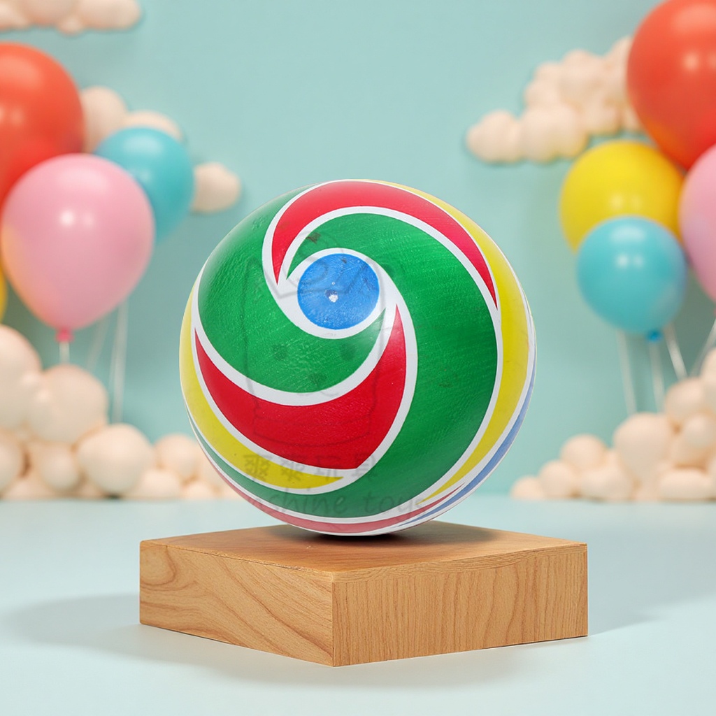 Factory direct sales of 9-inch cartoon-patterned PVC patting small rubber balls, children's inflatable toys, full-printed balls, popular sports and leisure traditional balls Item Picture