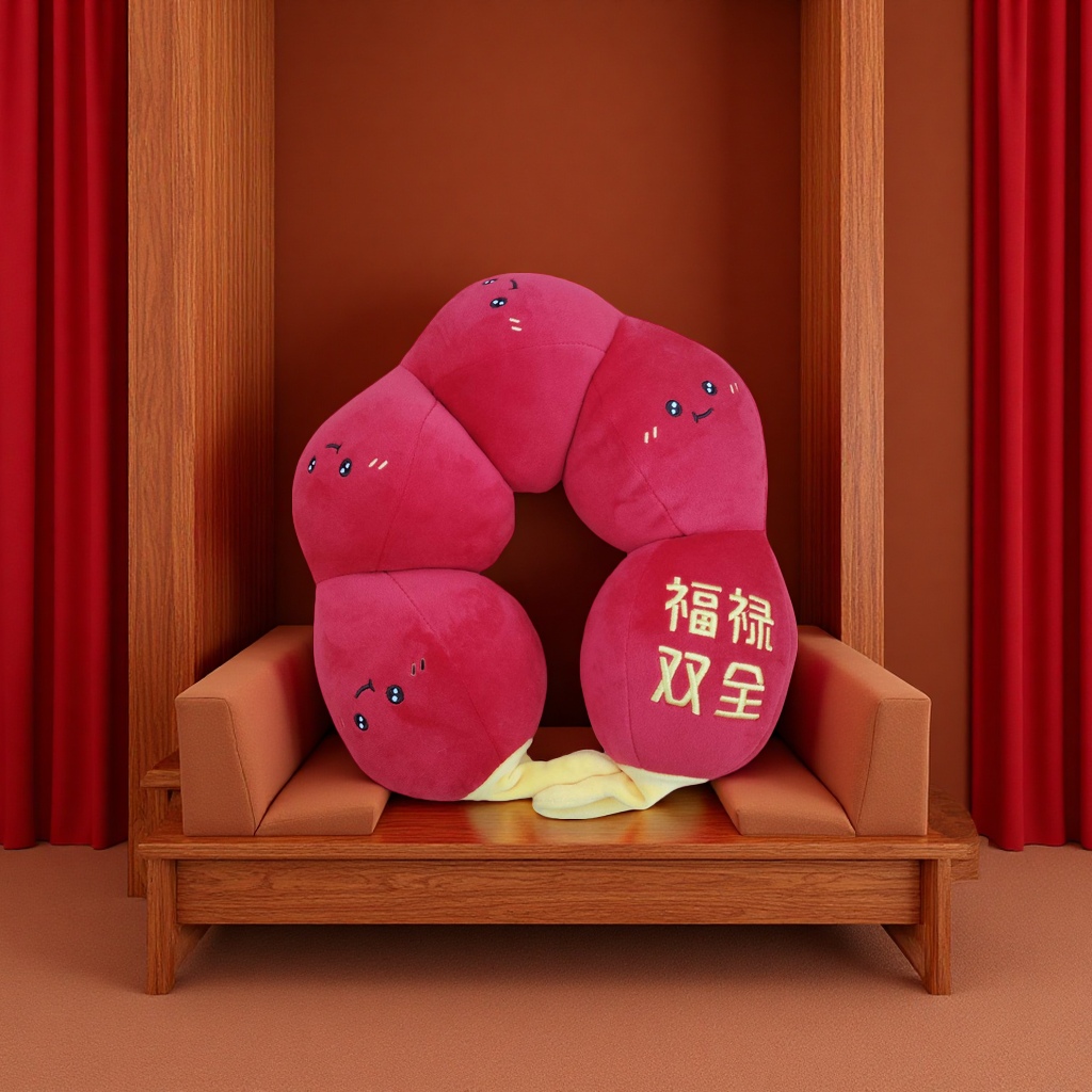 U-shaped pillow storage, portable travel pillow, neck guard pillow, multi-functional U-shaped pillow for adults Specification image