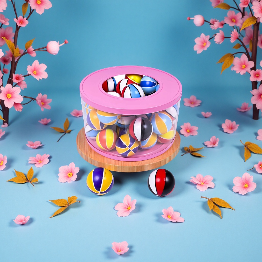 捏捏乐球皮pu高弹球儿童玩具弹力球手感软弹趣味运动益智球适合儿童娱乐