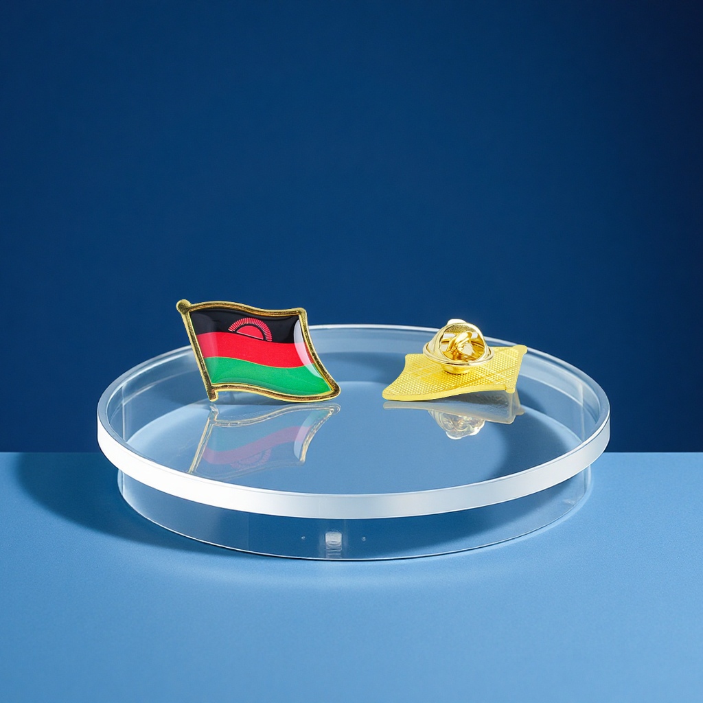 美国合金加厚款世界各国国旗徽章滴胶胸针商务礼品跨境热销工艺品配饰