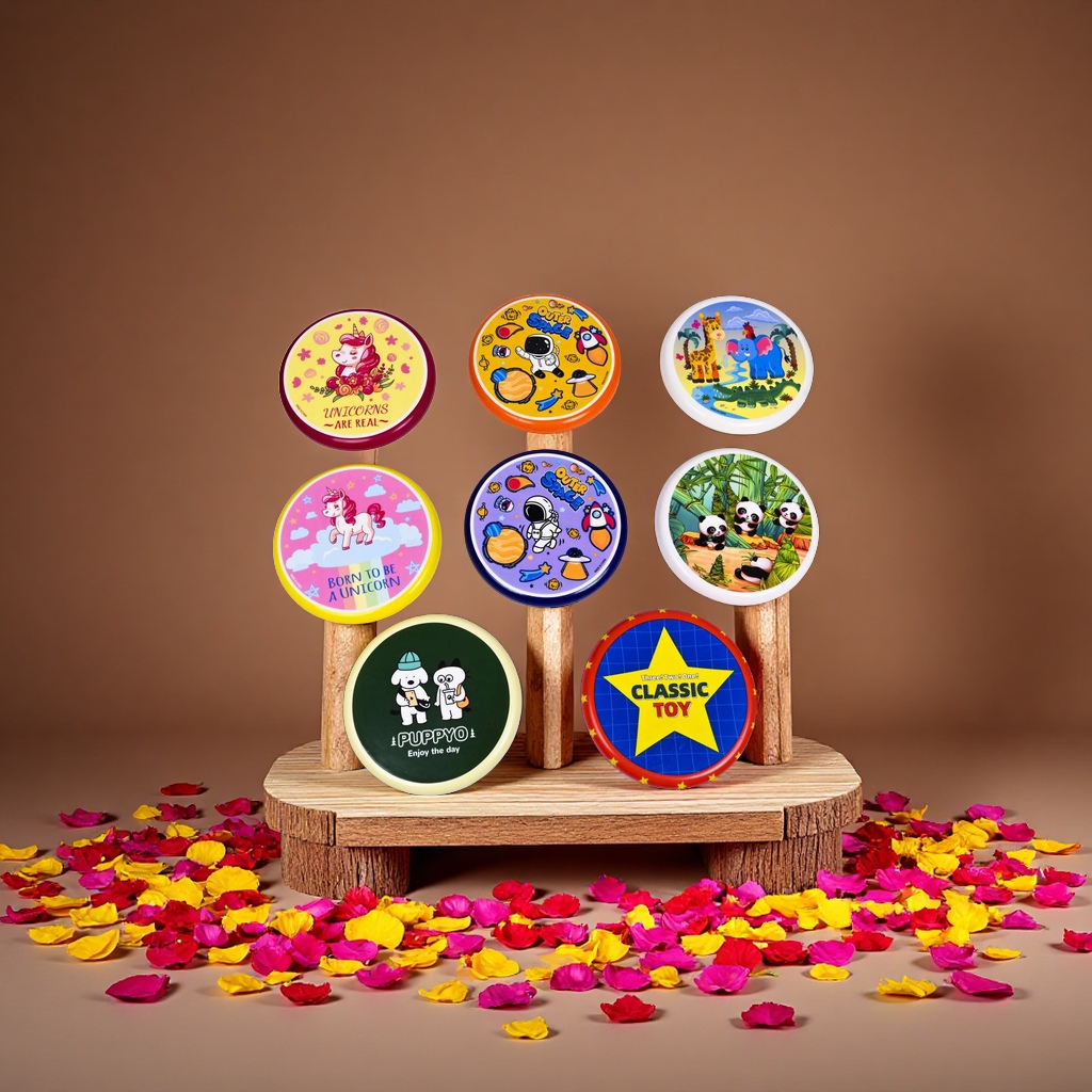 飞碟、飞盘、竹蜻蜓实物图