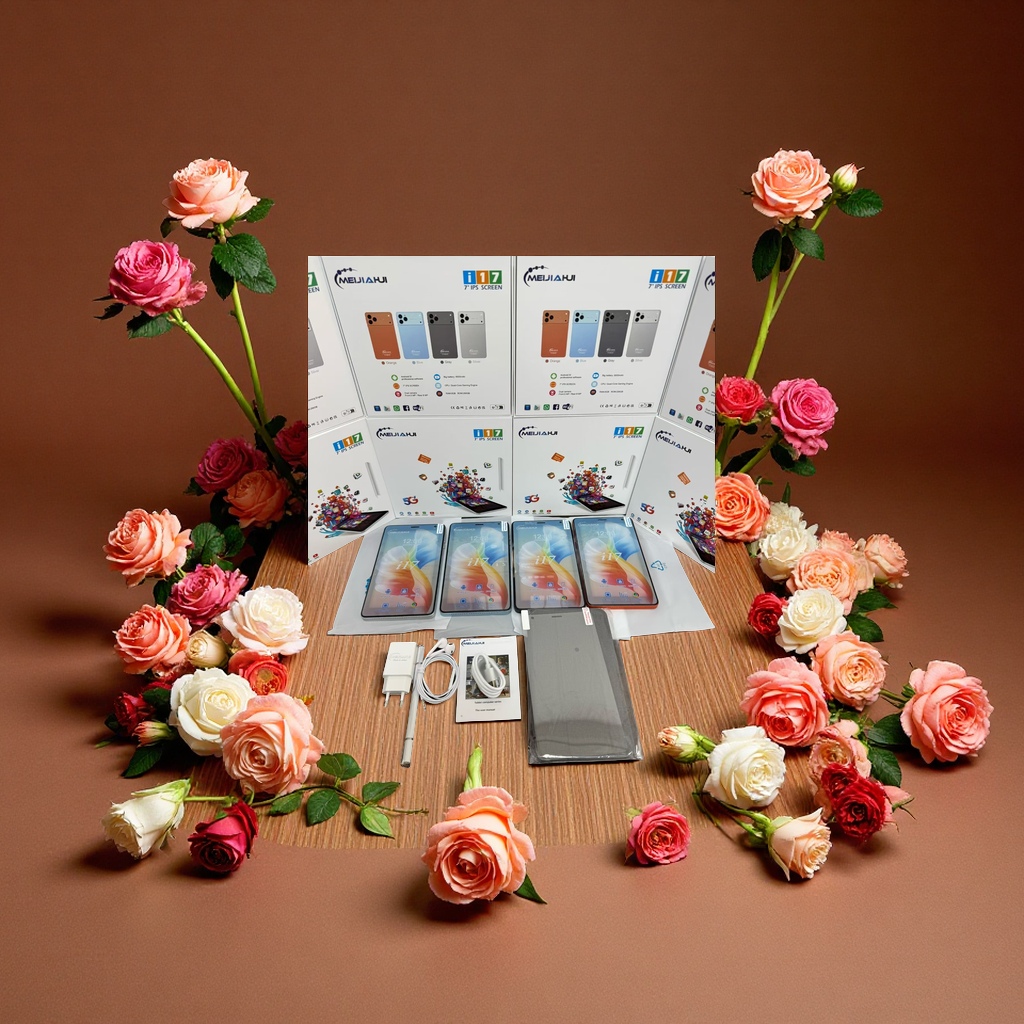 The children's tablet computer features high-definition touch control, learning, entertainment, multi-functional portability and is suitable for school-age children details Picture