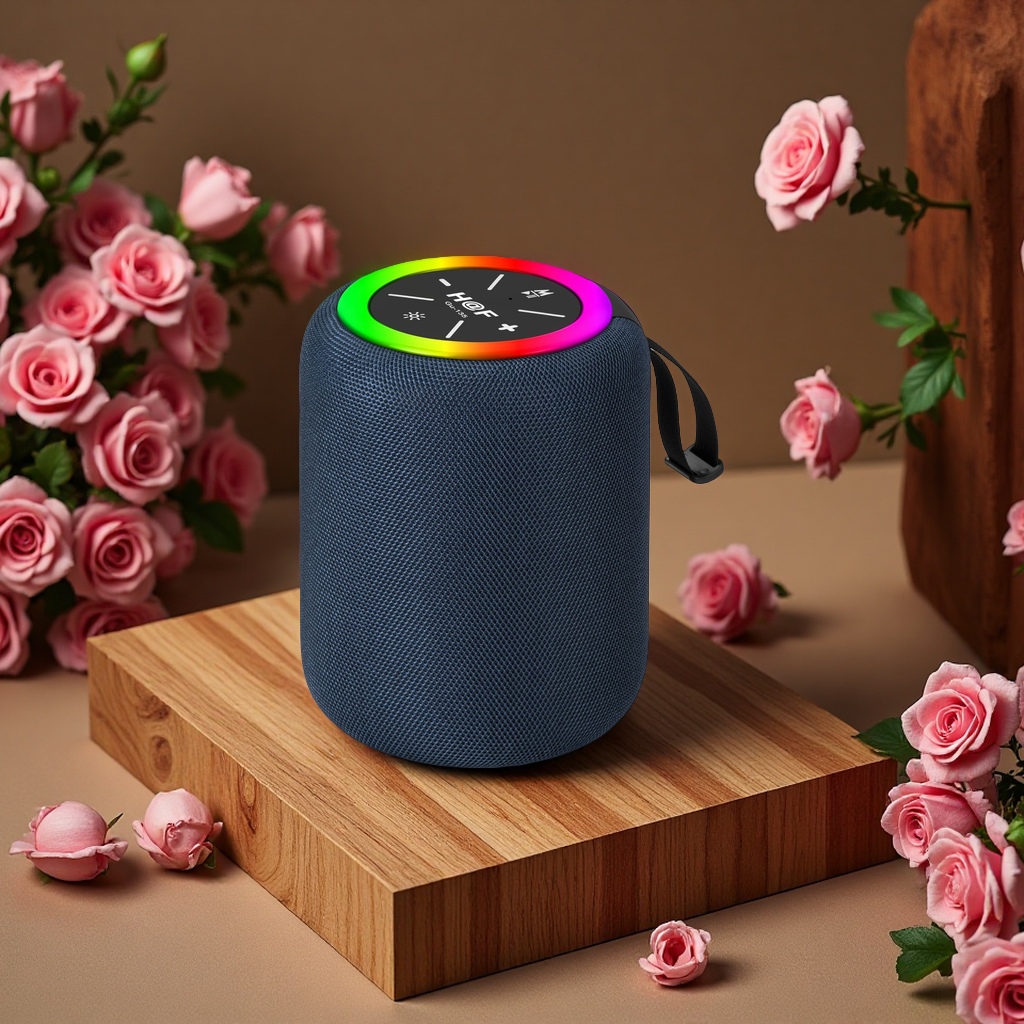 New fabric subwoofer, wireless speaker, radio, multi-functional portable Bluetooth outdoor music player details Picture