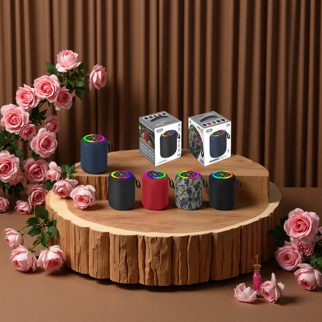 New fabric subwoofer, wireless speaker, radio, multi-functional portable Bluetooth outdoor music player Application Scenario