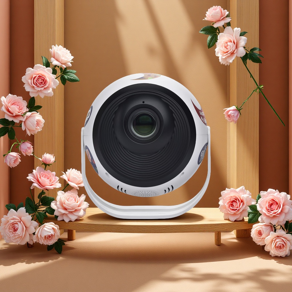 The new cross-border foreign trade best-selling automatic intercom, World Cup football projector, high-definition large-screen home theater, portable multi-functional entertainment device Specification image
