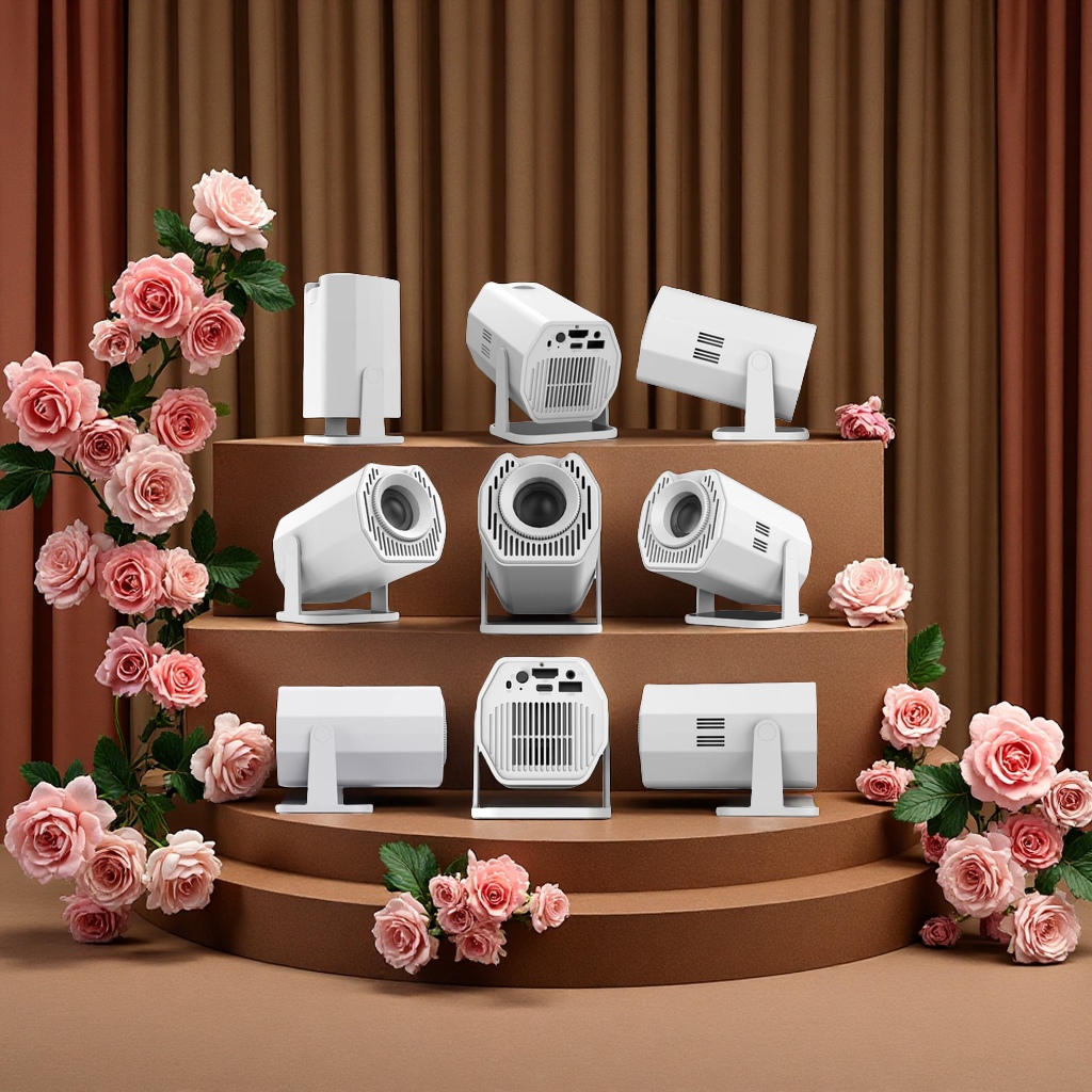 The new best-selling product in cross-border foreign trade is the portable Mini projector for outdoor portable high-definition home theater equipment Item Picture