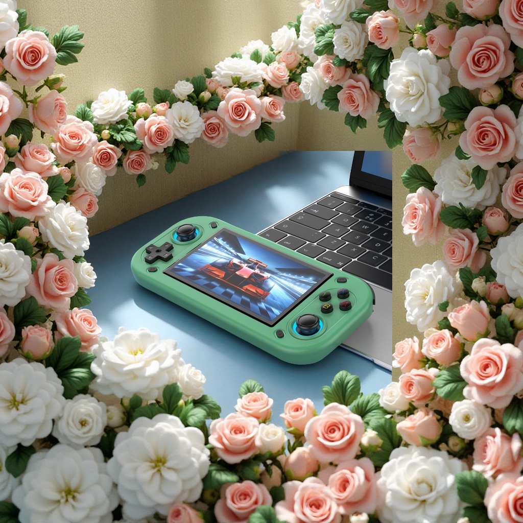 The cross-border handheld game console features a 4.3-inch high-definition IPS screen and supports HDMI output. It is a portable multi-functional entertainment device for arcade games details Picture