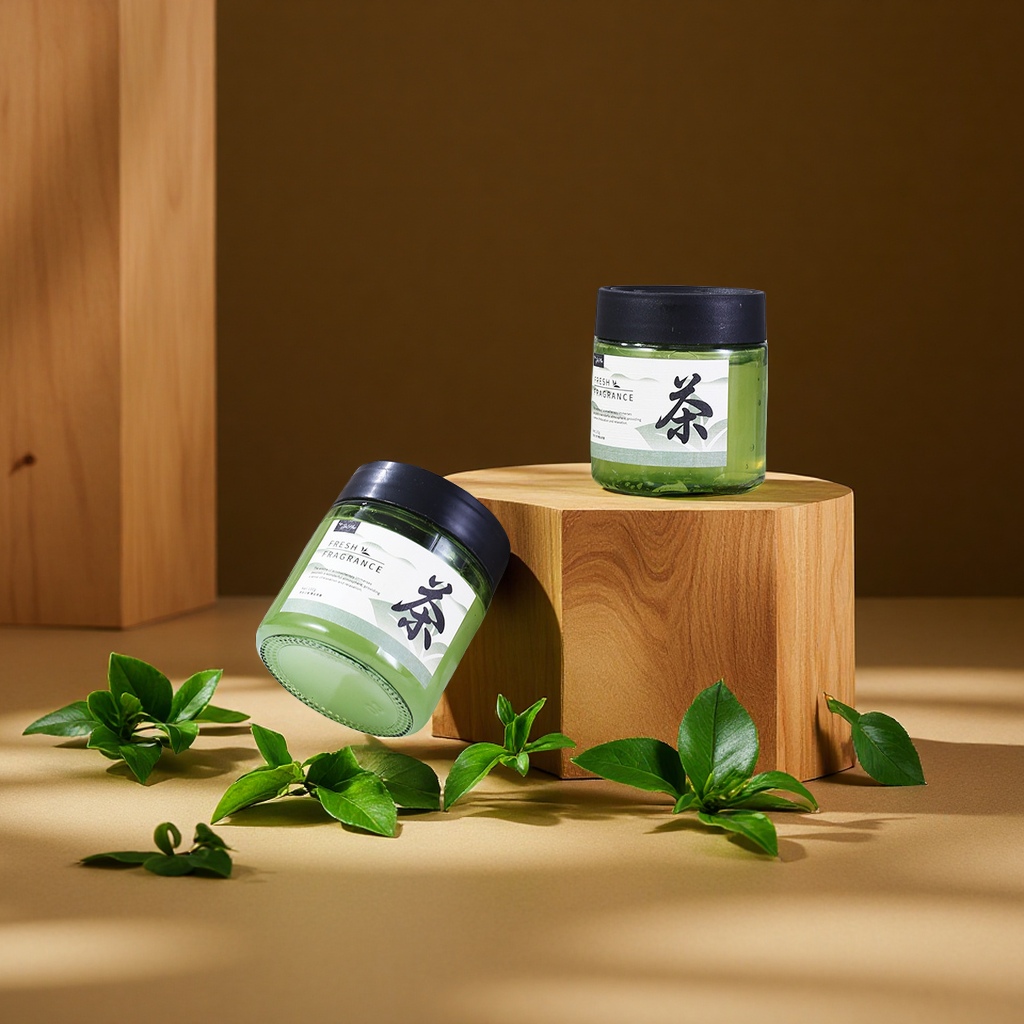 Wholesale of Oriental Gardenia Car Fragrance Solid Ointment: Long-lasting fragrance, deodorizing, car interior fragrance, anti-spillage details Picture