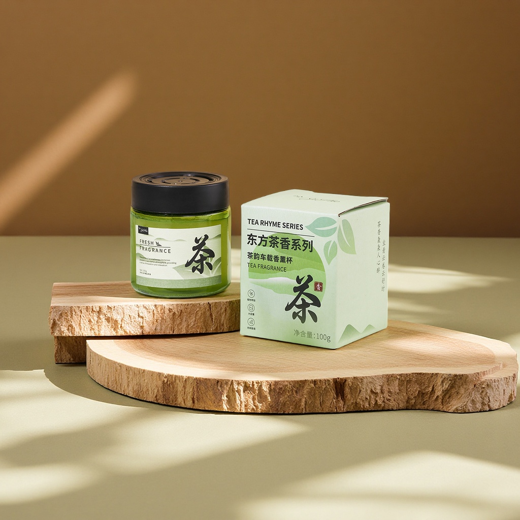 Wholesale of Oriental Gardenia Car Fragrance Solid Ointment: Long-lasting fragrance, deodorizing, car interior fragrance, anti-spillage Application Scenario