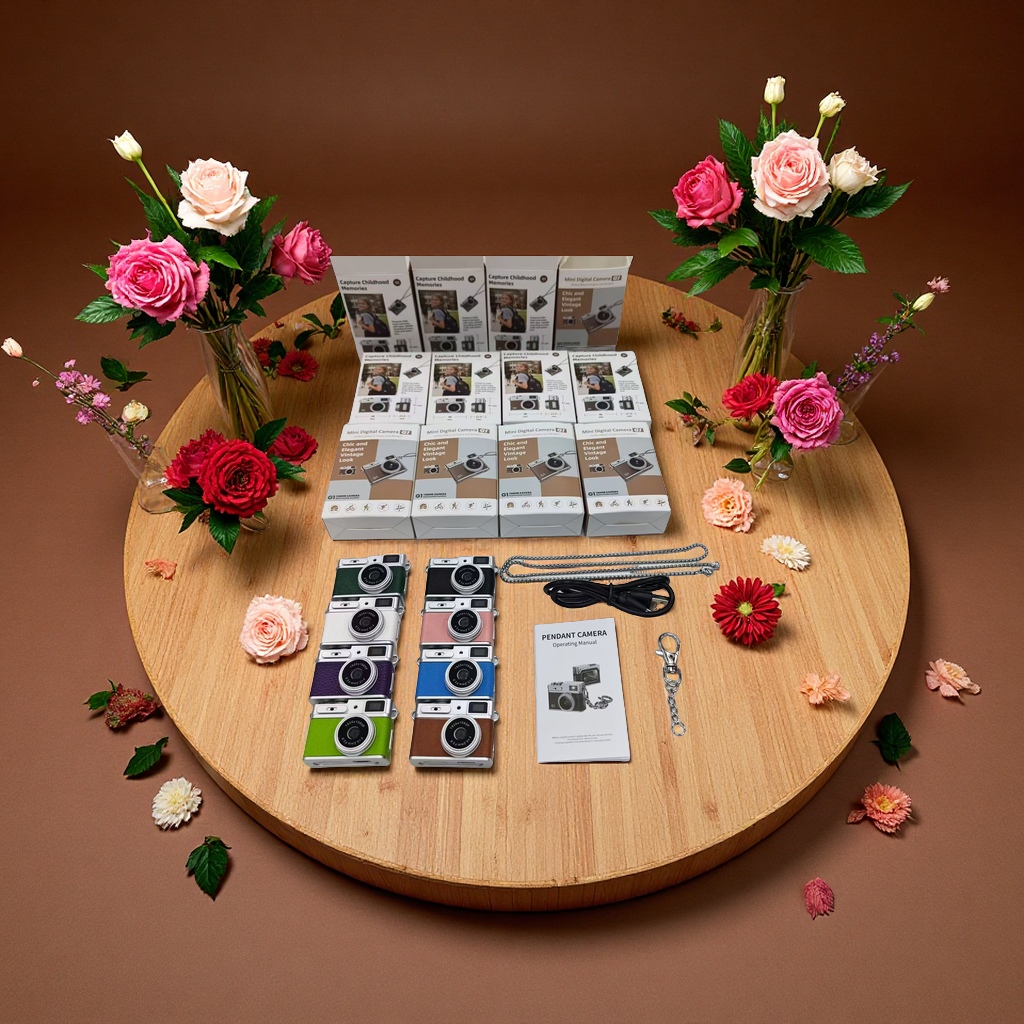 Cross-border e-commerce best-selling mini cameras, portable digital products for export, mini portable photography wonders Item Picture