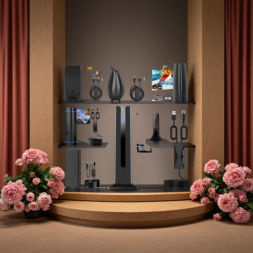 Cross-border e-commerce foreign trade export best-selling antenna, high-gain wireless signal booster, multi-band communication equipment details Picture