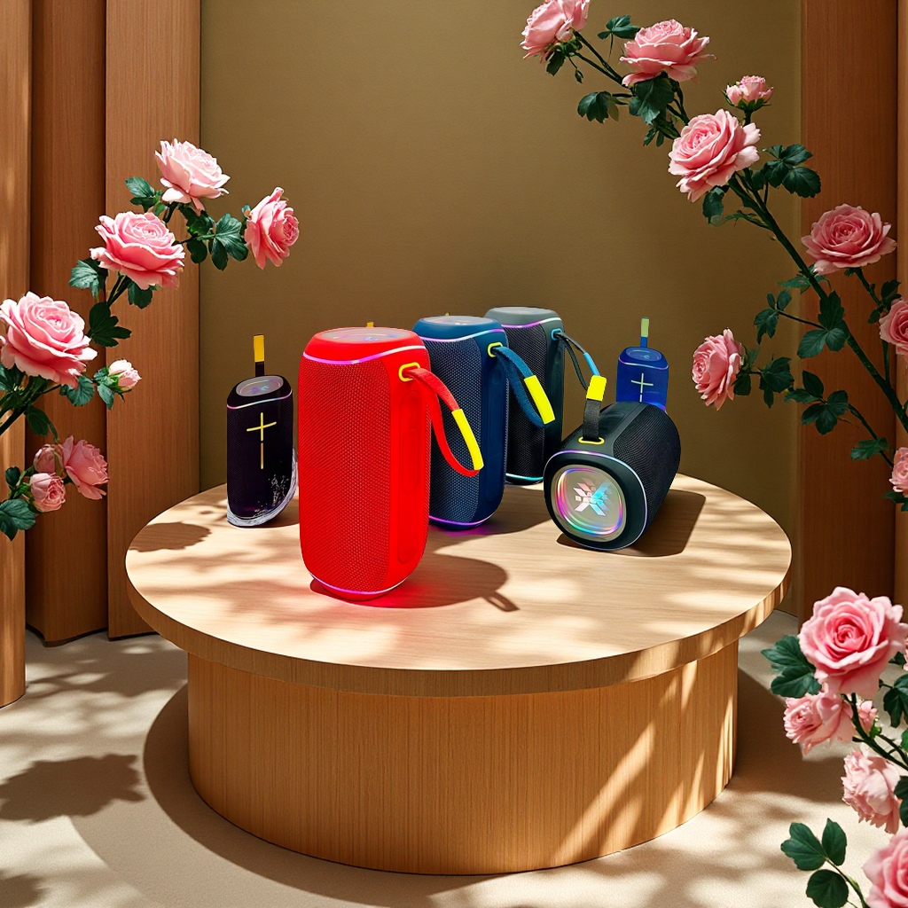 New recommendations for popular cross-border e-commerce wireless Bluetooth audio and radio portable multi-functional outdoor portable speakers Item Picture