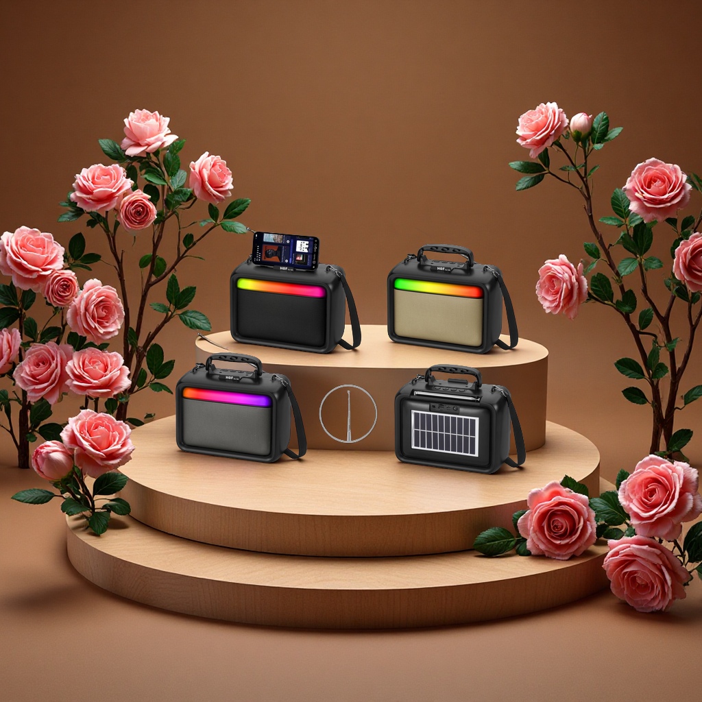 Cross-border e-commerce exports to Africa: Popular wireless Bluetooth speakers, radios, portable multi-functional outdoor portable speakers Specification image