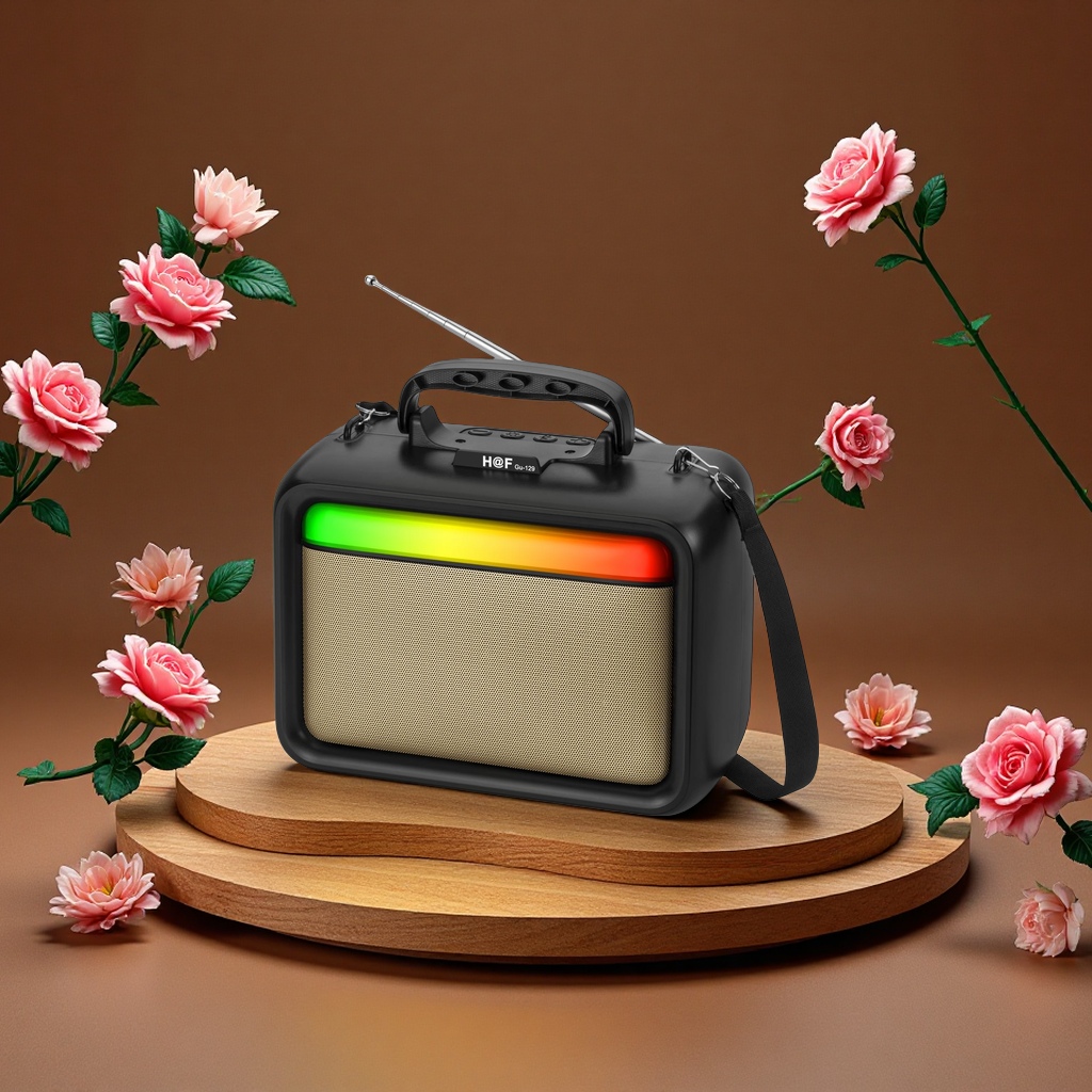 Cross-border e-commerce exports to Africa: Popular wireless Bluetooth speakers, radios, portable multi-functional outdoor portable speakers Application Scenario