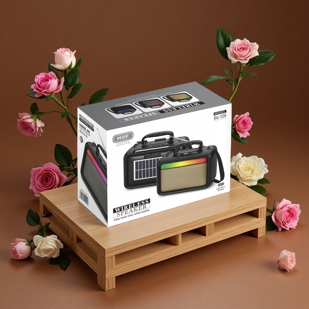 Cross-border e-commerce exports to Africa: Popular wireless Bluetooth speakers, radios, portable multi-functional outdoor portable speakers Item Picture