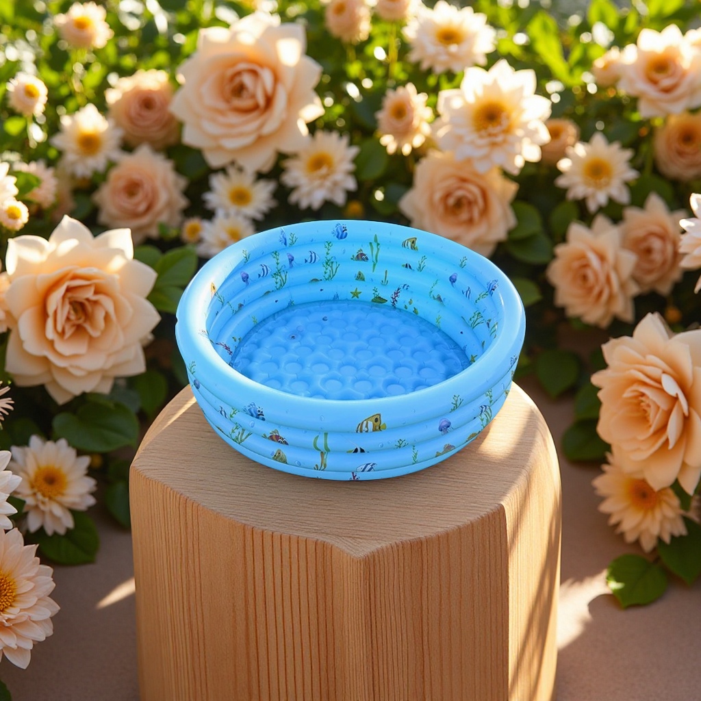 Inflatable swimming pool family children large portable outdoor anti-slip and leak-proof summer water play toy suitable for children and adults Specification image