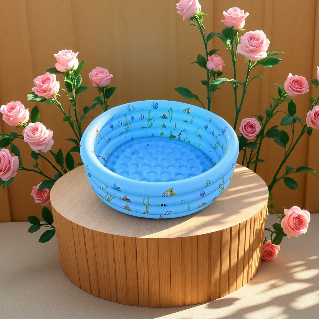 Inflatable swimming pool family children large portable outdoor anti-slip and leak-proof summer water play toy suitable for children and adults