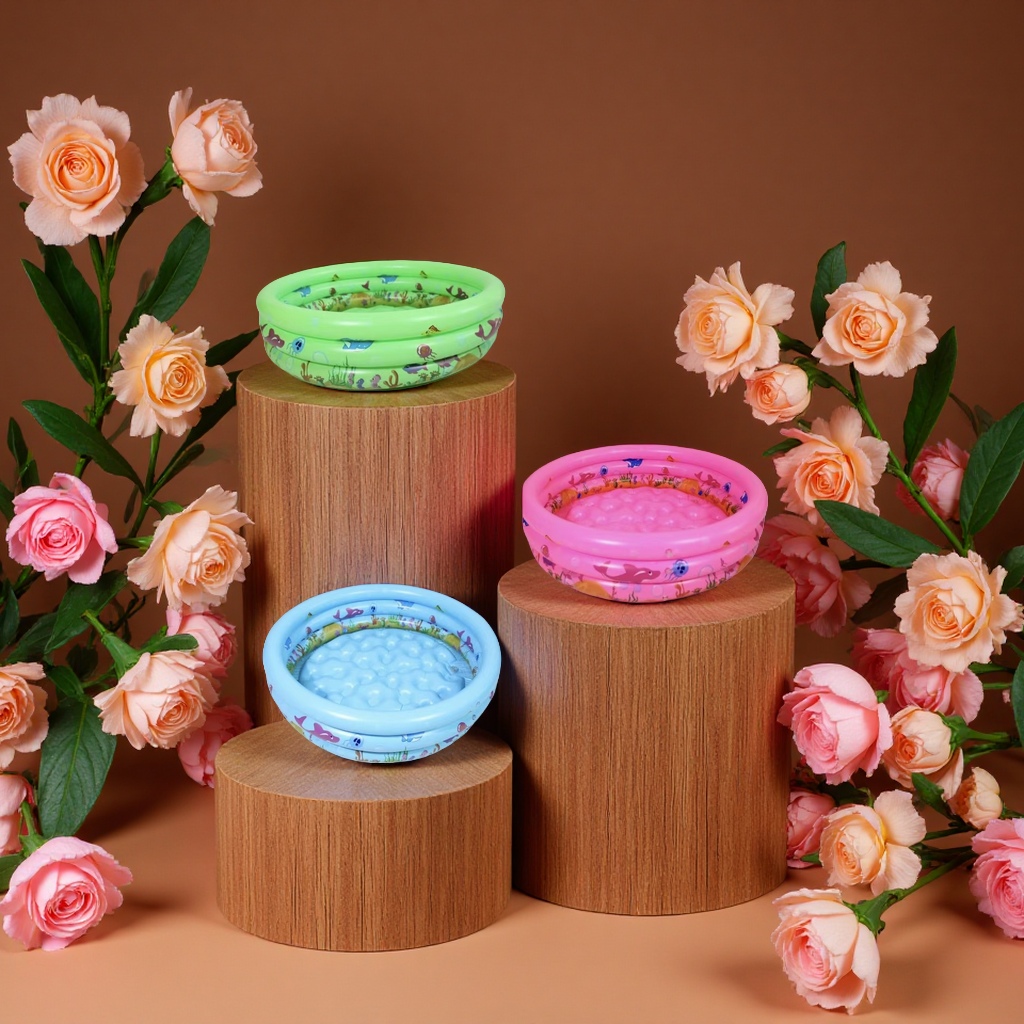 Swimming pool, household indoor and outdoor anti-slip large-capacity inflatable swimming pool for adults and children, summer cooling pool Specification image