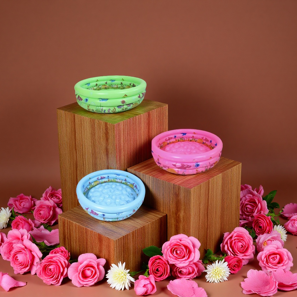 Swimming pool, household indoor and outdoor anti-slip large-capacity inflatable swimming pool for adults and children, summer cooling pool Application Scenario