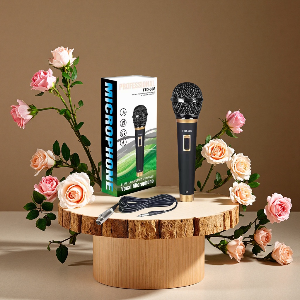 Professional dynamic microphones for recording, live streaming, hosting, conferences, concerts and audio equipment are suitable for various scenarios