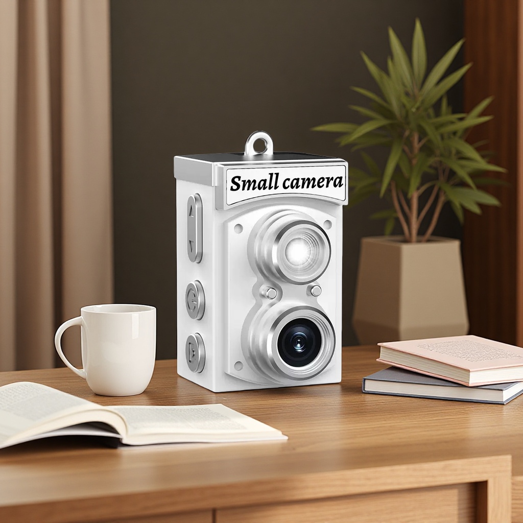 Cross-border retro CCD digital camera, high-definition photography and video recording, mini card camera, filter, fill light, portable for home use Specification image