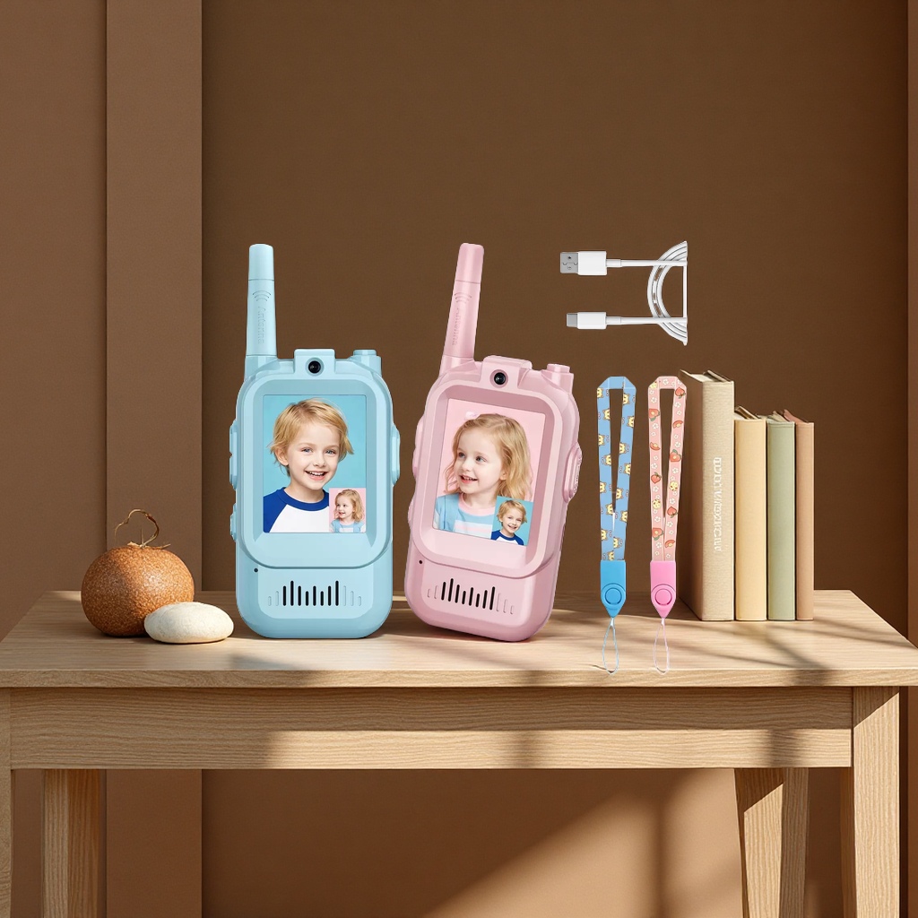 Amazon's best-selling children's cartoon walkie-talkies, high-definition communication, parent-child interactive toys, children's pagers, children's toys Application Scenario