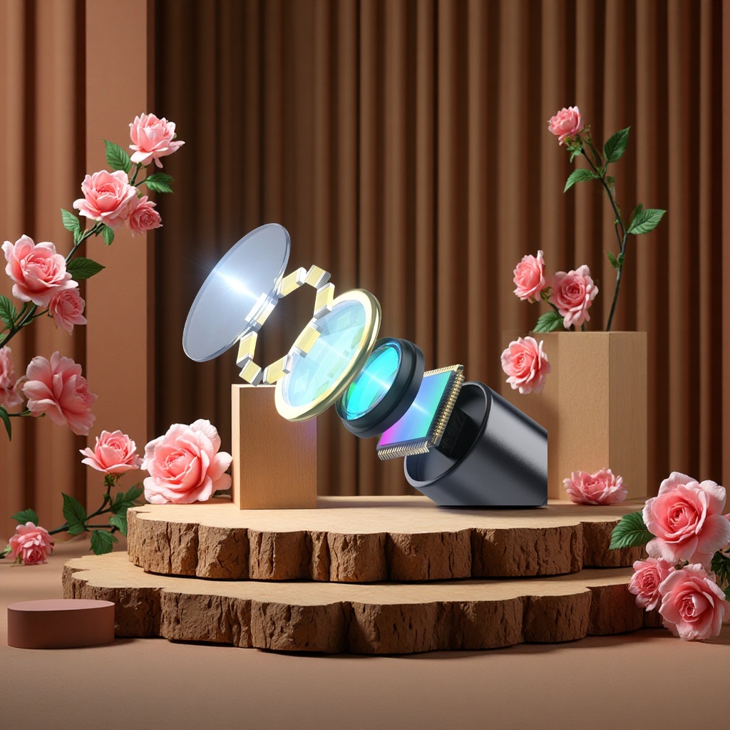 The industry's high-definition, screen-equipped handheld portable car inspection instrument, pipeline camera, pipeline peeping mirror, and multi-functional inspection tool Application Scenario