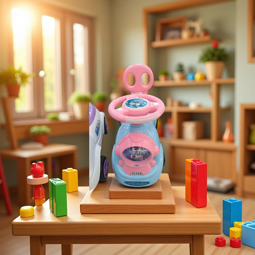 玩具学步车实物图