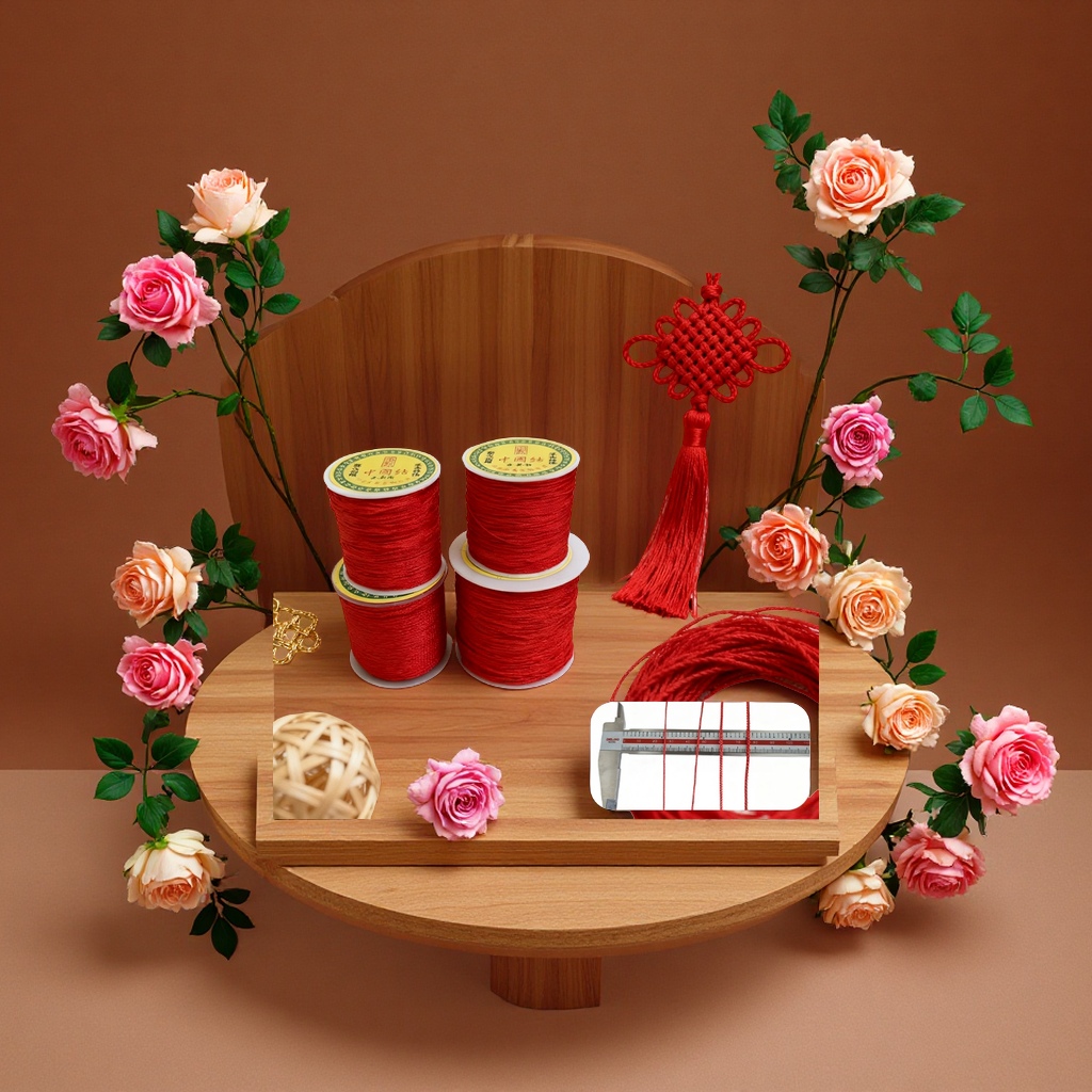 A No. 80 jade string about 150 meters long, a jade string lanyard details Picture