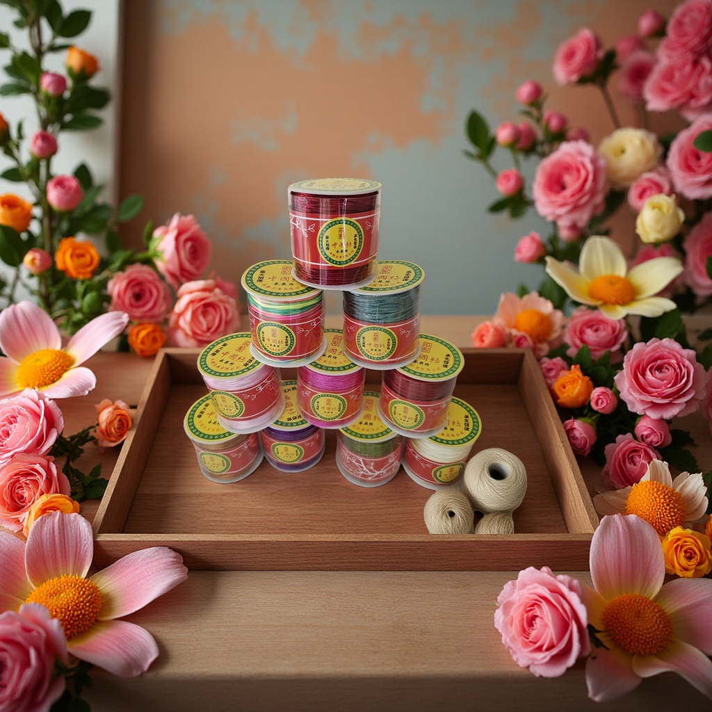 The 7th Korean thread is approximately 70 meters long details Picture