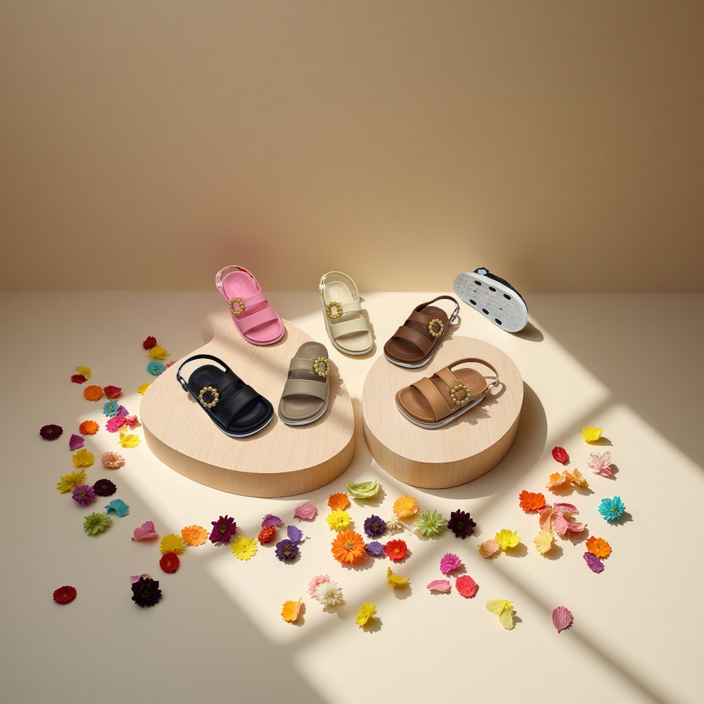 婴童凉鞋配件金属装饰凉鞋皮鞋登山鞋多款适用舒适耐用