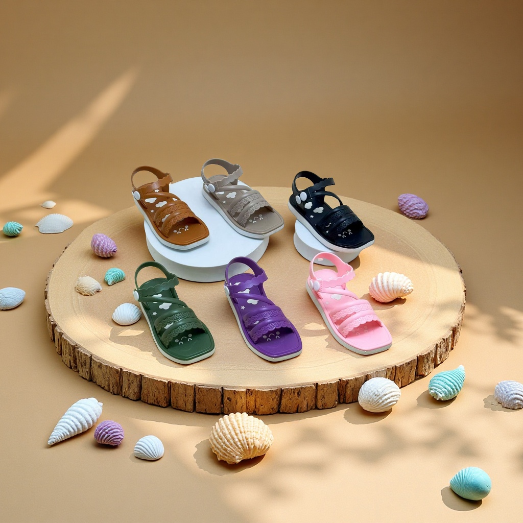 婴童凉鞋儿童夏季透气舒适休闲拖鞋婴儿凉拖鞋童鞋连裤袜薄款