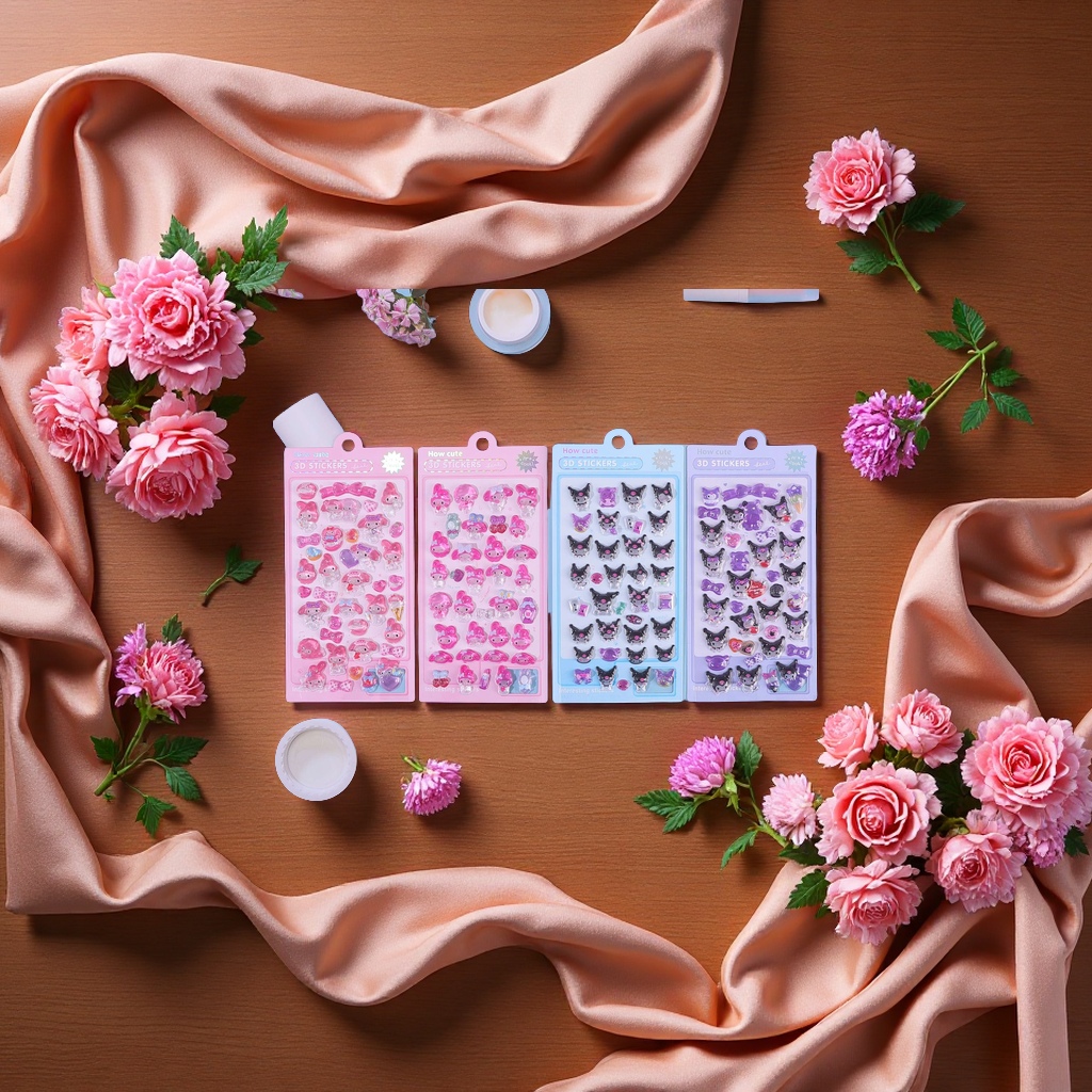 5D爆款浮雕水晶贴产品喜受各位朋友 随意贴想贴哪里就贴哪里产品图