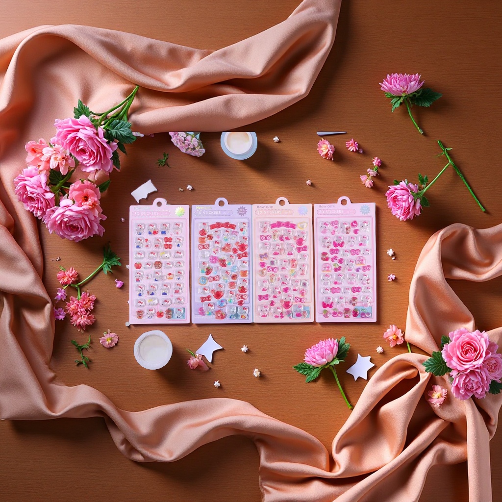 5D爆款浮雕水晶贴产品喜受各位朋友 随意贴想贴哪里就贴哪里细节图